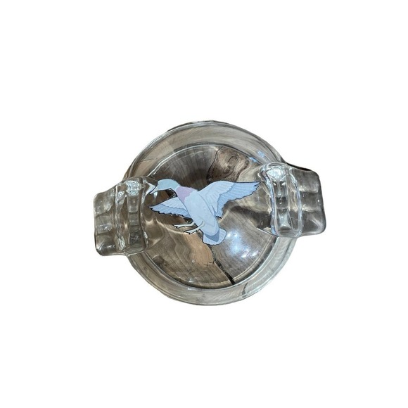 Vintage Mallard Duck Glass Ash tray. - Picture 3 of 4